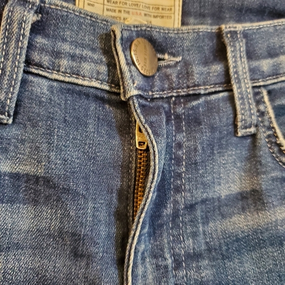 Current/Elliott The super highwaist ankle skinny jeans Sahara Destroy - Picture 6 of 13